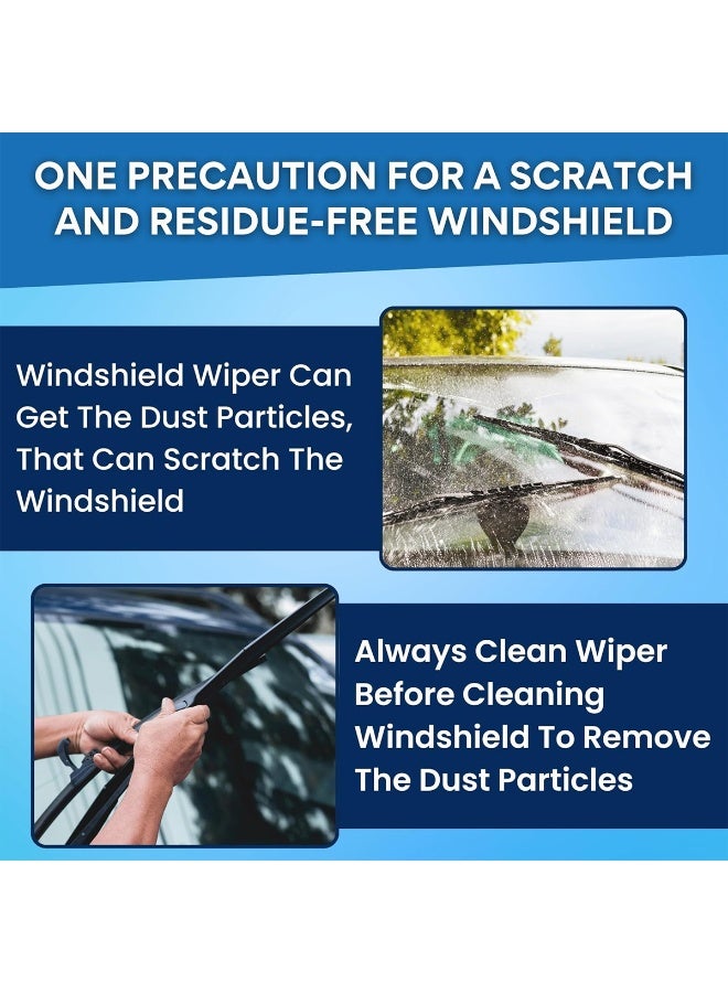 جيتسون سائل تنظيف زجاج السيارة من جيتسون، عبوة 500 مل (4 عبوات) GT-1019A، مركز بتركيز 30 ضعفًا، لتنظيف زجاج السيارات وإزالة البقع والأوساخ والحشرات، مقاوم للتجمد حتى -25 درجة مئوية، يحمي مساحات الزجاج، يمنع ترسبات الماء العسر، مناسب لجميع الفصول، آمن على الطلاء والزجاج والسيارات وسيارات الدفع الرباعي. - Image 4